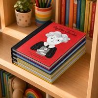 Impresión de Libros de Biografía Personalizados para Niños, Libro Ilustrado Inspirador para Niños, Regalo con Historias de Héroes, Proveedor Mayorista OEM