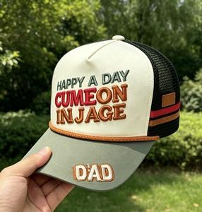 Custom Embroidery Trucker <b>Cap</b> Baseball Hat with Logo Sports <b>Cap</b> Dad <b>Cap</b> Running <b>Cap</b> Adjustable Sun Hat Camping <b>cap</b> Outdoor Sport - Product Image 5