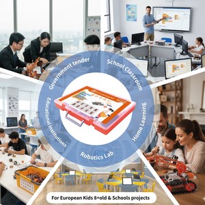 Kit <span class=keywords><strong>de</strong></span> démarrage intelligent ESP32 WiFi IoT pour étudiants, 16 leçons, codage MicroPython et surveillance environnementale - Product Image 4