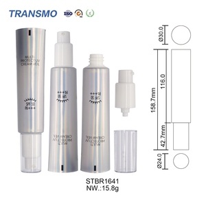 Eco-Friendly Refillable Cosmetic Squeeze Tube Equipped With Metal Applicator Wand For <b>Lip</b> Balm - Product Image 1