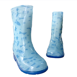2020 OEM骑行胶靴pvc透明雨靴儿童定制设计PVC儿童雨靴 - Product Image 2