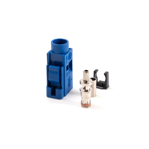 Fakra HSD Nữ C kết nối đồng trục (RF) trong màu xanh thuận tiện SMB Uốn Tóc bồng thiết lập cho ô tô mã C - Product Image 1