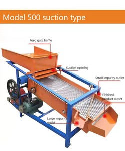 Máy sàng lọc ngũ cốc, Máy sàng lọc côn trùng Ngô gạo, loại bỏ tạp chất và màn hình làm sạch phân loại - Product Image 2