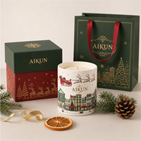 AIKUN Exklusive Anpassbare Direktlieferung vom Hersteller Streng Geprüfte Luxuriöse Weihnachtsduftkerze