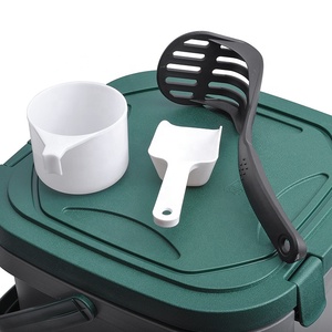 Conteneur soluble dans la <span class=keywords><strong>cuisine</strong></span> de 15l, stockage des déchets alimentaires, à usage domestique, corbeille avec intercalaires - Product Image 6