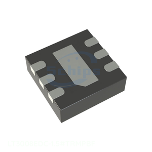 การจัดการพลังงาน (PMIC) LT3008EDC-1.5 # TRMPBF 6 WFDFN แผ่นรองแบบเปิด ซื้อออนไลน์ ชิ้นส่วนอิเล็กทรอนิกส์ของแท้ บริการครบวงจร - Product Image 1