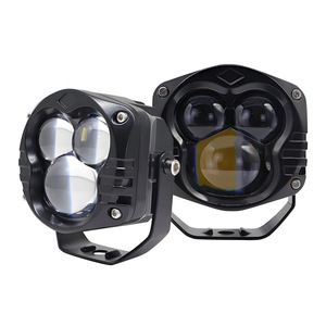 Qideguan Little Monkey <b>Spotlight</b> 55W 6000Lm LED Motorcycle Auxiliary Light 12V Driving Fog Lamp - Product Image 5