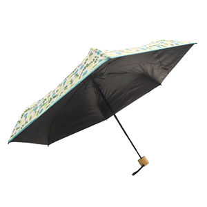 Parapluie de poche ouvert manuel 50cm 6 côtes Cinq Mini pliant de haute qualité avec impression personnalisée de l'usine chinoise - Product Image 4