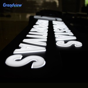 Visage éclairé et halo éclairé <span class=keywords><strong>canal</strong></span> lettre <span class=keywords><strong>Café</strong></span> Signe Publicitaire - Product Image 2