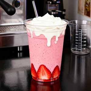 Custom 12 14 16 18 20oz Disposable Pet Round Bottom Clear Boba Tea <b>Ice</b> <b>Coffee</b> Plastic <b>Cups</b> For Takeaway - Product Image 4