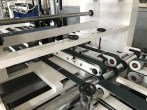 Macchina per incollaggio di cartelle automatiche/macchina per la produzione di scatole di cartone ondulate/macchina per la incollatura di cartelle completamente automatica - Product Image 5