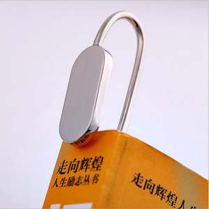 Marque-page en métal personnalisé avec logo mignon d'usine / cadeau personnalisé en métal - Product Image 5