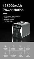 IBD Melhor 12V Gerador Digital Portátil Elétrica De Lítio Recarregável Bateria Solar Estação De Energia USB AC 600W 1000W Ao Ar Livre