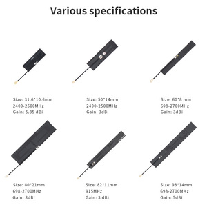 Пользовательская полоса U.FL W.FL UFL MHF3 MHF4 антенна FPC PCB Гибкая 2,4G Wifi антенна с креплением на клейкой основе - Product Image 5