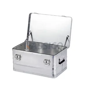 KASSICO Alu Medical Instrument Equipment Storage Case Outdoor Aluminum Transport Box