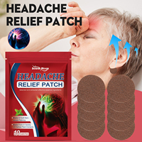 Patch apaisant d'acupression pour soulager les vertiges, la tension de la tête et favoriser la relaxation, patch pour soulager les maux de tête