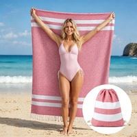 Hot Selling Modern Summer Travel Quick Dry Beach Towel with Bag Custom Design & Luxury Logo