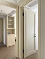 Porte intérieure insonorisée en bois massif avec placage en chêne au design contemporain, couleurs personnalisées pour chambre à coucher moderne, salle à manger, villa