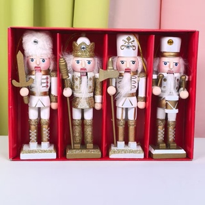Décoration de sapin de Noël, pendentif, série classique, mini <span class=keywords><strong>casse</strong></span>-<span class=keywords><strong>noisette</strong></span>, style vintage, poupée de 13 cm, décoration de fête - Product Image 1