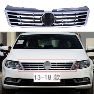 Kits de Carrocería Nuevos para Volkswagen CC 2013-2018 Rejilla Inferior Marco de Faro Antiniebla Red de Ventilación Frontal Red Inferior Central Negro/Plata - Product Image 2