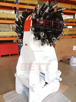 Disjoncteur hydraulique d'excavation de roche broyeur de roche perceuse fraiseuse Wolver BT300 coupeur de tambour transversal