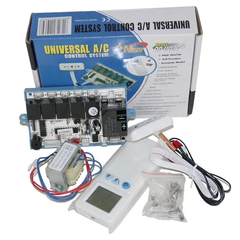 U08C Universal Kit sistem kontrol Ac Pcb, suku cadang Universal papan kontrol sistem terpisah