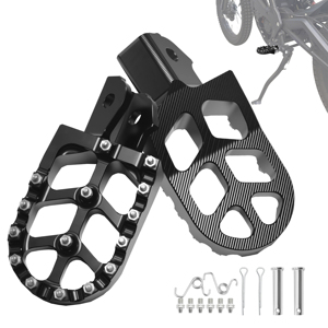 Repose-pieds CNC personnalisés pour moto électrique SurRon Light Bee XS – Pièces de rechange pour moto électrique tout-terrain - Product Image 1