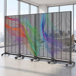 Pantalla LED de Malla para Exteriores MILEC de Instalación Rápida P7.8-7.8, IP65 Impermeable, 4K, 1000cd de Brillo, 3 Años de Garantía, Frecuencia de Actualización de 3840Hz - Product Image 1