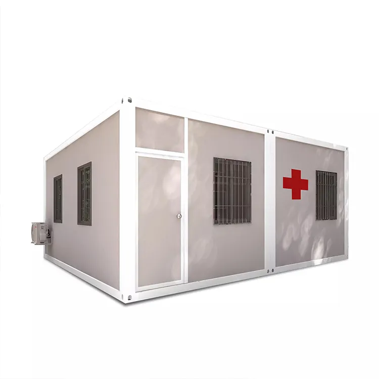 Ev konteyner hastane için kullanılan negatif basınç İzolasyon koğuş hastane için konteyner ev kliniği
