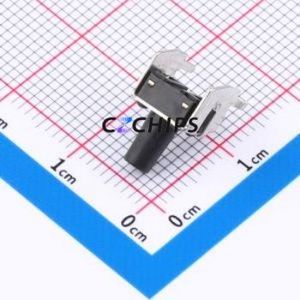 TC-6615-9.5-170 Tactile Switch Bent Lead Through Hole,6x6mm Switch Single Pole Single Throw Round Button 1.7N Right Angle Insert - Product Image 2
