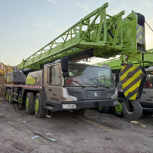 <b>Used</b> Zoomlion ZTC500V 50 ton Lattic Boom Truck <b>Crane</b> Good Condition Zoomlion Mobile <b>Crane</b> 55 ton with Fly Jib - Product Image 1