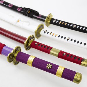 Replica Artigianale della <span class=keywords><strong>Spada</strong></span> di Zoro - Oggetto da Collezione a Tema <span class=keywords><strong>Anime</strong></span> per Cosplay, Regalo per Fan - Product Image 1