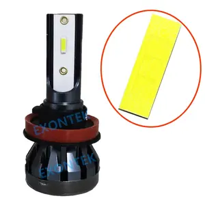 2024 trending best seller Avto Lamp auto Headlight Bulb Exontek Fanless M77 H8 H11Mini CSP chip LED Car Fog Light M1