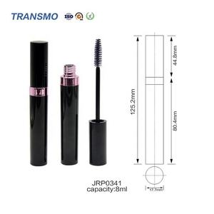 Tube de mascara de qualité, flacon de mascara personnalisé, étiquette privée, flacon de mascara vide de 8 ml, écologique, avec brosse - Product Image 2