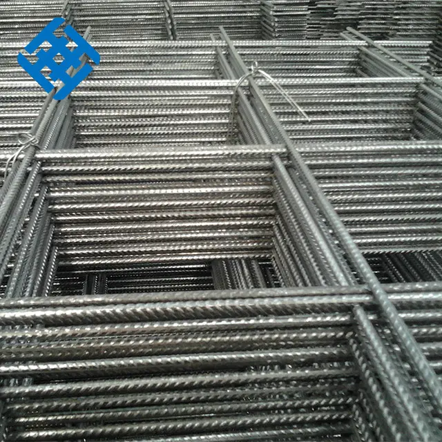 Astm A98 A142 Steel Rebar Welded Corrugated Concrete Wall Wire Mesh Panel For Bridge Railway Slope Stabilization