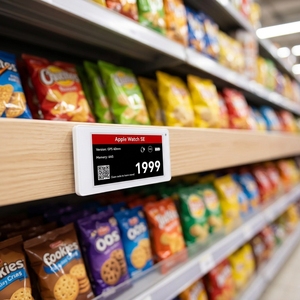 Étiquette de prix numérique intelligente pour supermarché, encre électronique, faible consommation d'énergie, plastique, centre commercial, <span class=keywords><strong>magasin</strong></span> de détail - Product Image 1