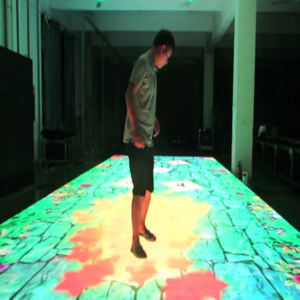 شاشة عرض رقص تفاعلية حثي بالملعب MP4/AVI/RMVB/<span class=keywords><strong>GIF</strong></span>/JEPG/PNG بلاط أرضية Skywalk - Product Image 2