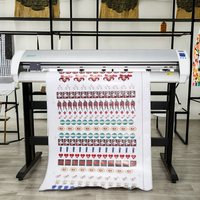 Machine de découpe Bascocut 48'' pour vinyle autocollant / Traceur de découpe à moteur pas à pas / Traceur de découpe automatique de contour