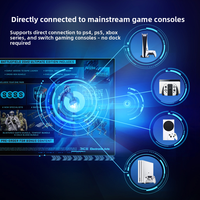 Écran portable 17,3 pouces 4K sans écran tactile 60 Hz, écran d'extension externe pour Ps5/Switch