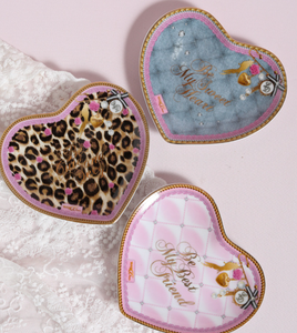 Caja de Regalo de Boda Personalizada, Juego de Vajilla de Cerámica de Lujo, Colección con Estampado de Leopardo Rosa, Platos de Postre Estilo INS Premium, En Stock - Product Image 4