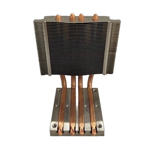 Radiateur silencieux en cuivre pour ordinateur, module de refroidissement à caloducs, dissipateur thermique en cuivre pour CPU et projecteur - Product Image 4