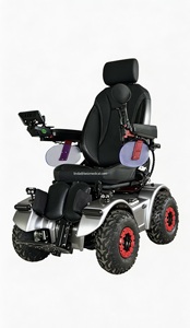 Silla de Ruedas Todoterreno con Función de Control por Voz Opcional, Respaldo Reclinable y Funciones de Elevación de Piernas - BZ-WZQX9 BZ-WZQX9 Electromag - Product Image 3
