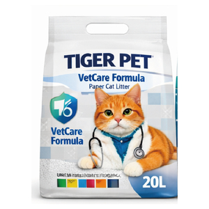Arena para Gatos con Monitoreo de Salud, 20L, Fórmula Inteligente que Cambia de Color, Pellets Ecológicos de Papel para Detección de Salud Urinaria - Product Image 1