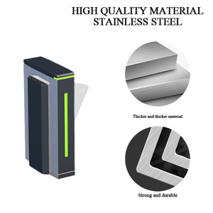 Cửa quay rào cản với bảo vệ IP54 chống tailgating cho kiểm soát truy cập tòa nhà văn phòng giao thông cao - Product Image 3