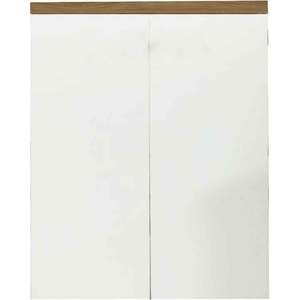 Gabinete multiusos blanco brillante con estante interno Accesorios interiores - Product Image 1