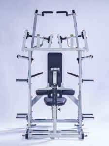 Martillo de equipo de gimnasio de gran fuerza Unisex, <span class=keywords><strong>pecho</strong></span> de empuje dividido y máquina de entrenamiento muscular de tracción alta - Product Image 2