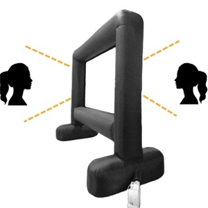 Nóng hơn bán chạy nhất 17ft nhà máy trực tiếp <span class=keywords><strong>Inflatable</strong></span> màn hình chiếu đảm bảo chất lượng cho Châu Âu các mỹ lâu đài <span class=keywords><strong>Inflatable</strong></span> - Product Image 2