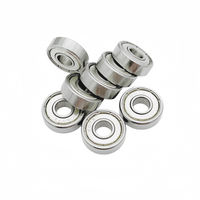 Roulement à billes en acier chromé haute précision 625ZZ 5x16x5mm pour systèmes de mouvement linéaire à rainure en V, usage en restauration
