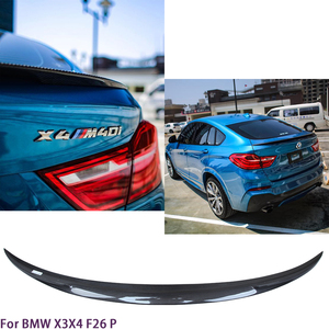 สปอยเลอร์หลังคาร์บอนไฟเบอร์แท้ สำหรับ X4 F26/X4M P Style ปี 2013-2018 - Product Image 1