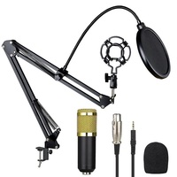 Kit de microphone à condensateur d'enregistrement Voxfull BM800